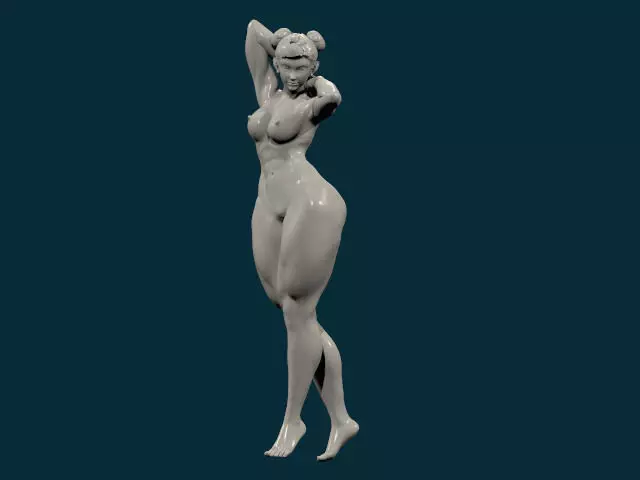 chunli nude nsfw 111 3D print model_0