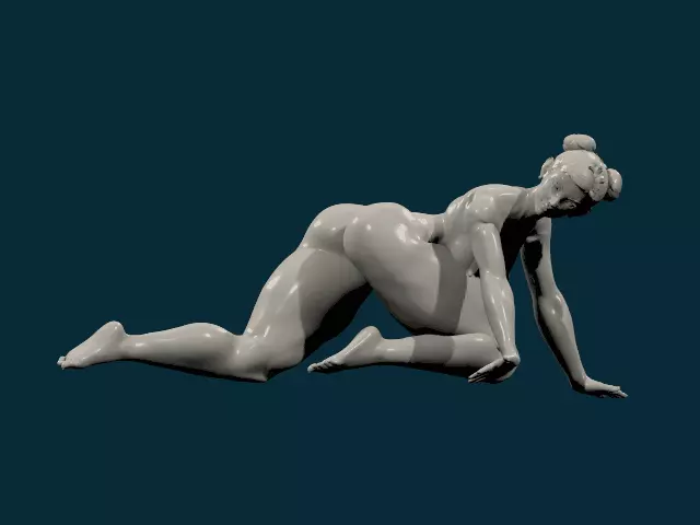 chunli nude nsfw  107 3D print model_11