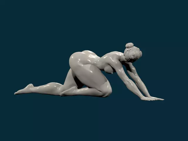 chunli nude nsfw  105 3D print model_3