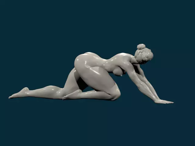 chunli nude nsfw  105 3D print model_4