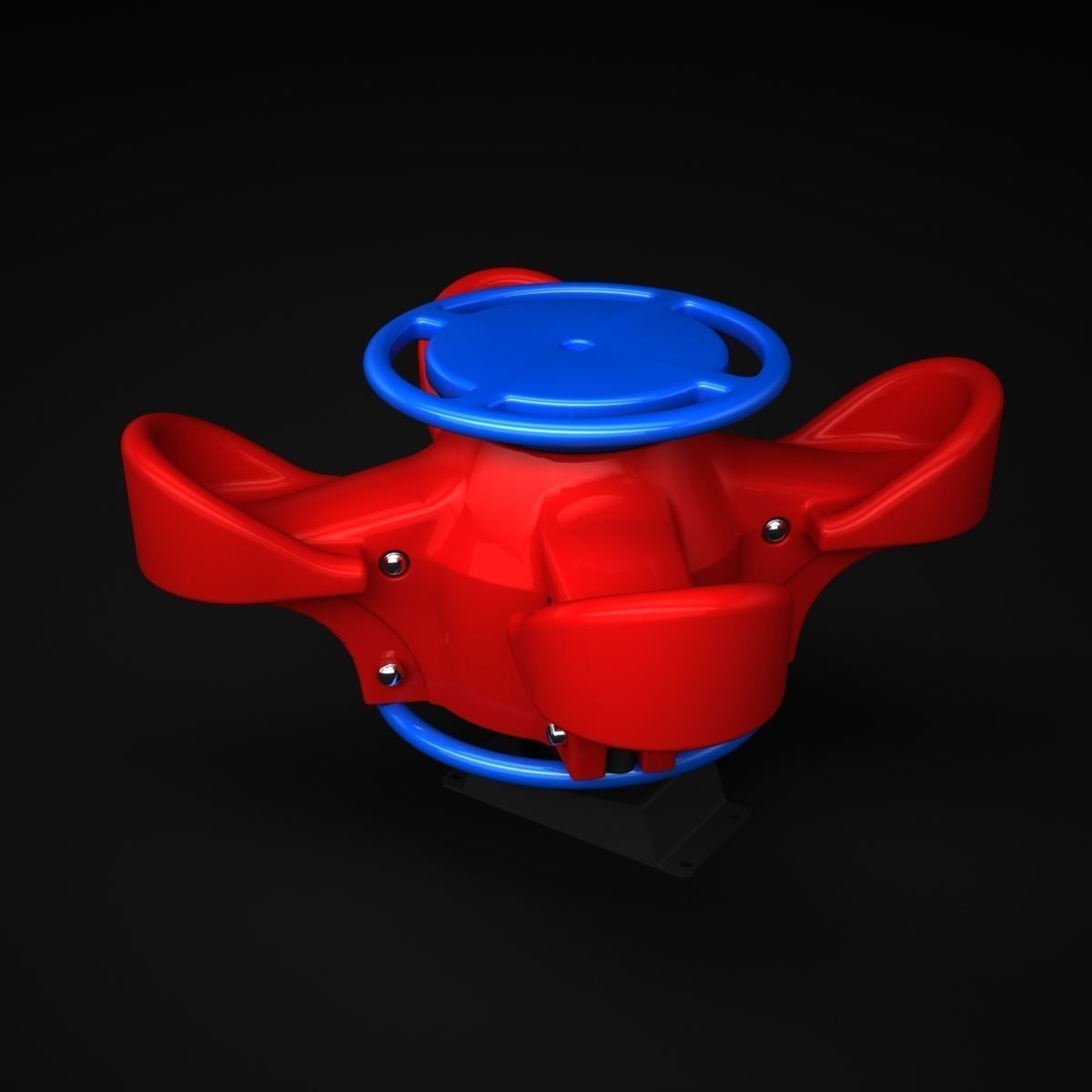 Teenagers Outdoor Rides 3D model_1