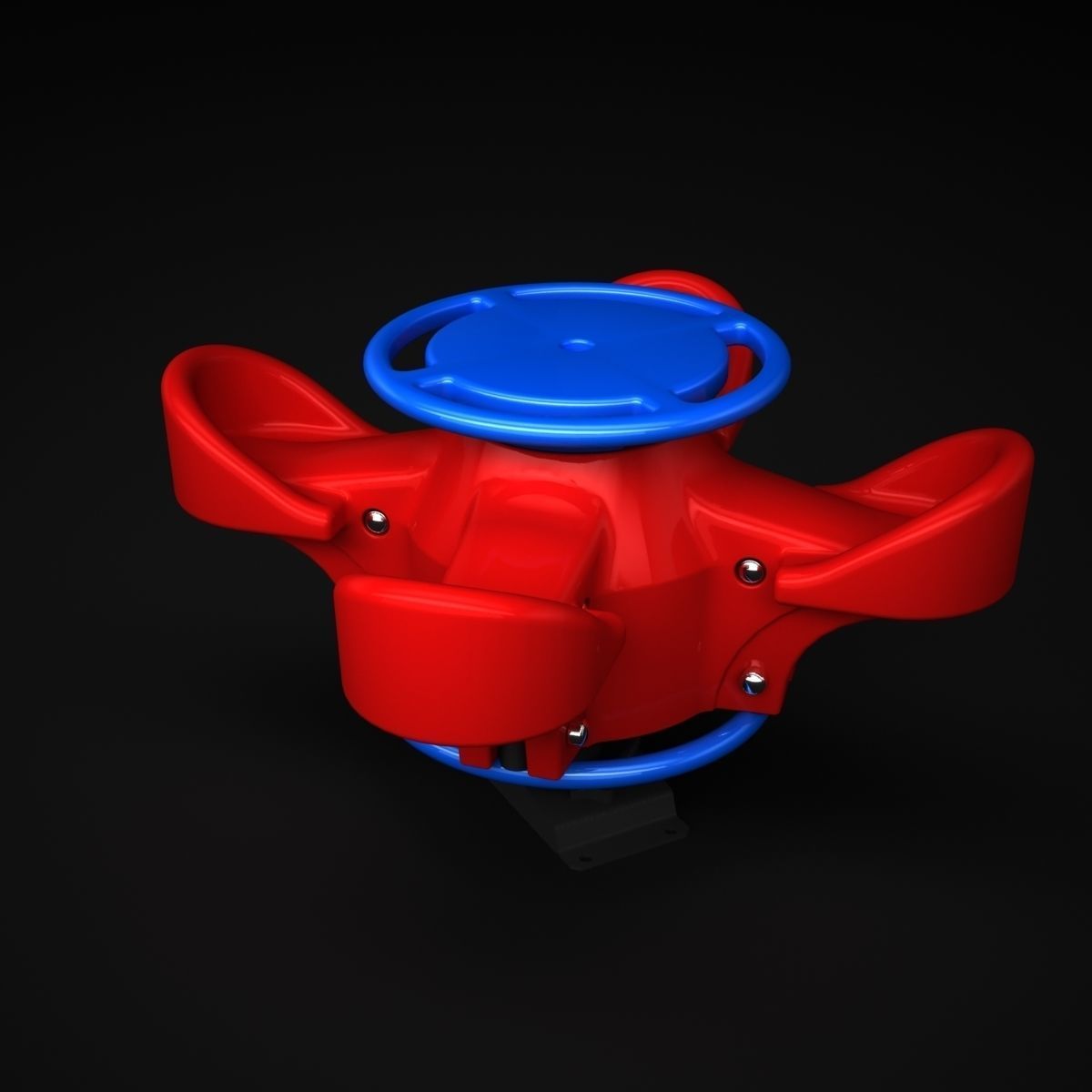 Teenagers Outdoor Rides 3D model_2