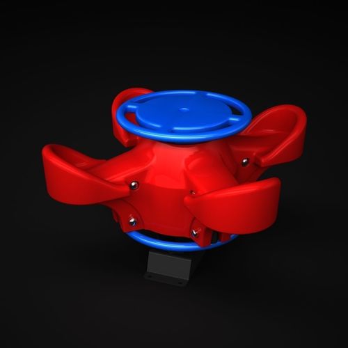 Teenagers Outdoor Rides 3D model