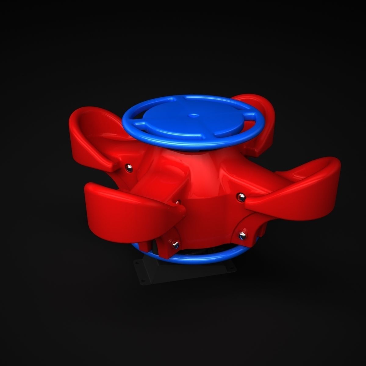 Teenagers Outdoor Rides 3D model_4