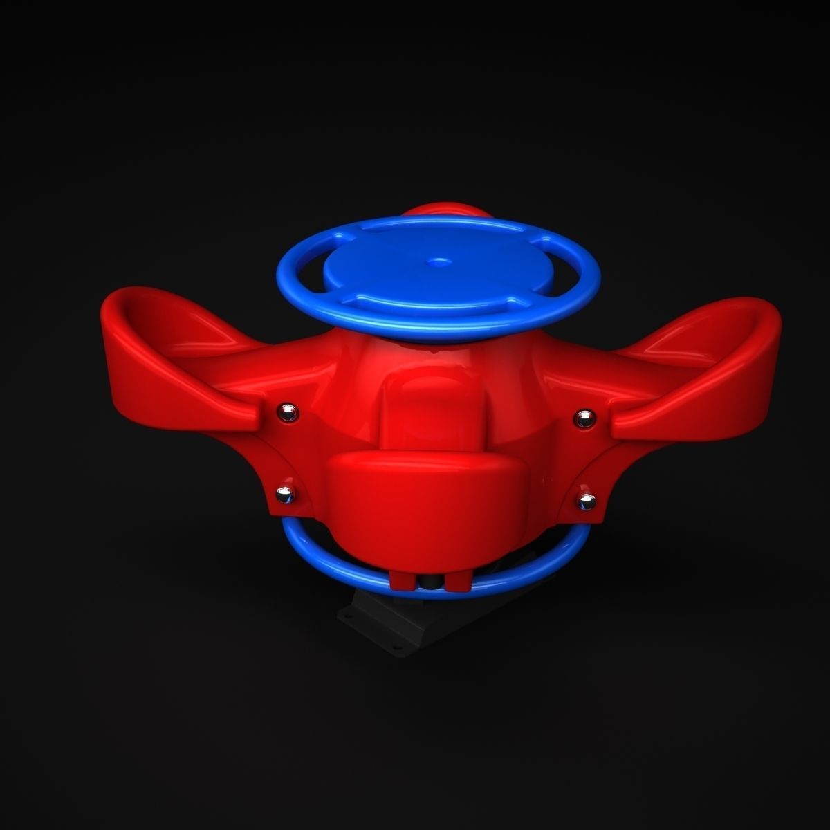 Teenagers Outdoor Rides 3D model_3