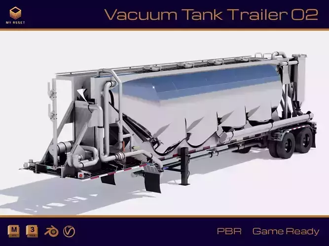 Vacuum Tank Trailer 02