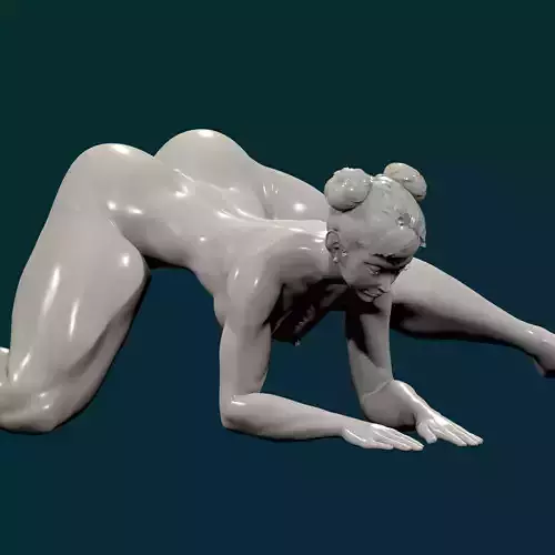 chunli nude nsfw  140 3D print model