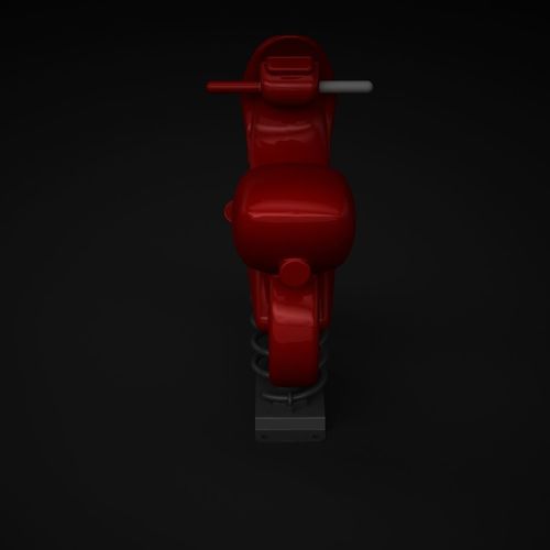 Teenagers Outdoor Rides 3D model