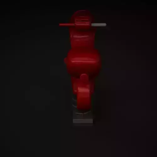 Teenagers Outdoor Rides 3D model