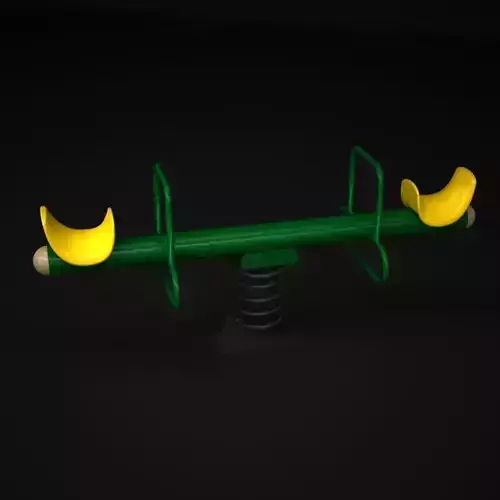 Teenagers Outdoor Rides 3D model