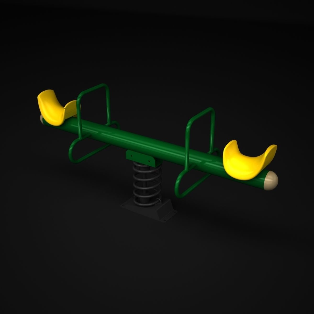 Teenagers Outdoor Rides 3D model_2