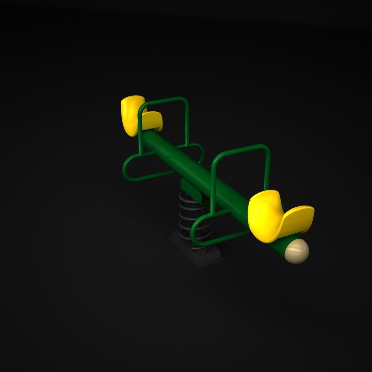 Teenagers Outdoor Rides 3D model_1