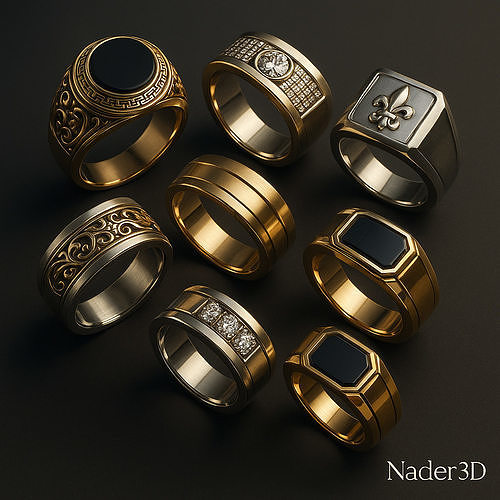 Men s ring collection 