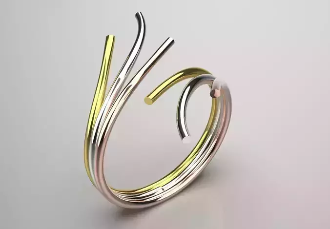 minimal gold ring gr0123