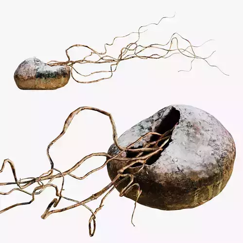 Decorative vase THREE by Tala Vovk 3D model