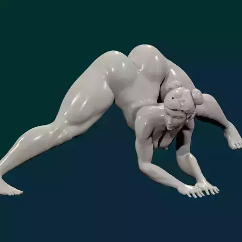 chunli nude nsfw  128 3D print model