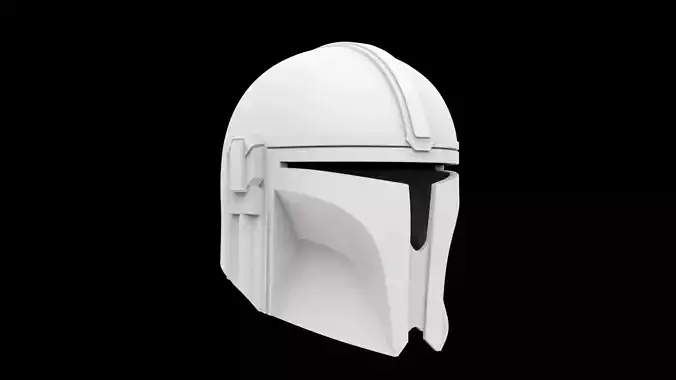 The Mandalorian Helmet 3D Print Model 3D print model