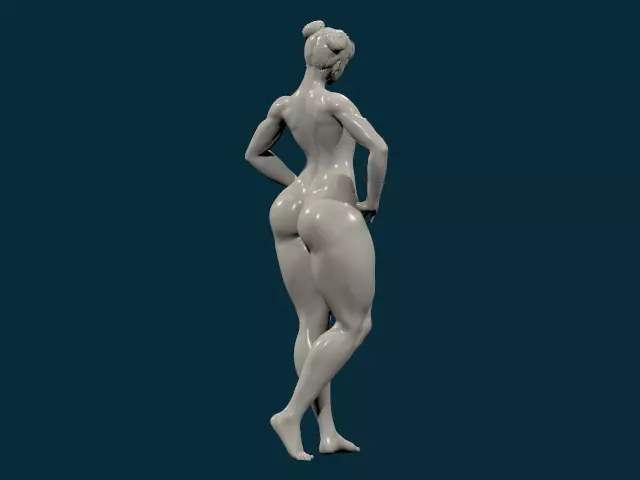 chunli nude nsfw  162 3D print model_25