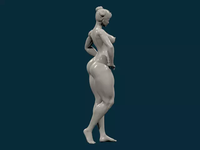 chunli nude nsfw  162 3D print model_23