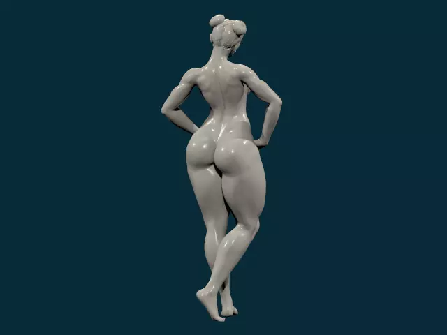 chunli nude nsfw  162 3D print model_27