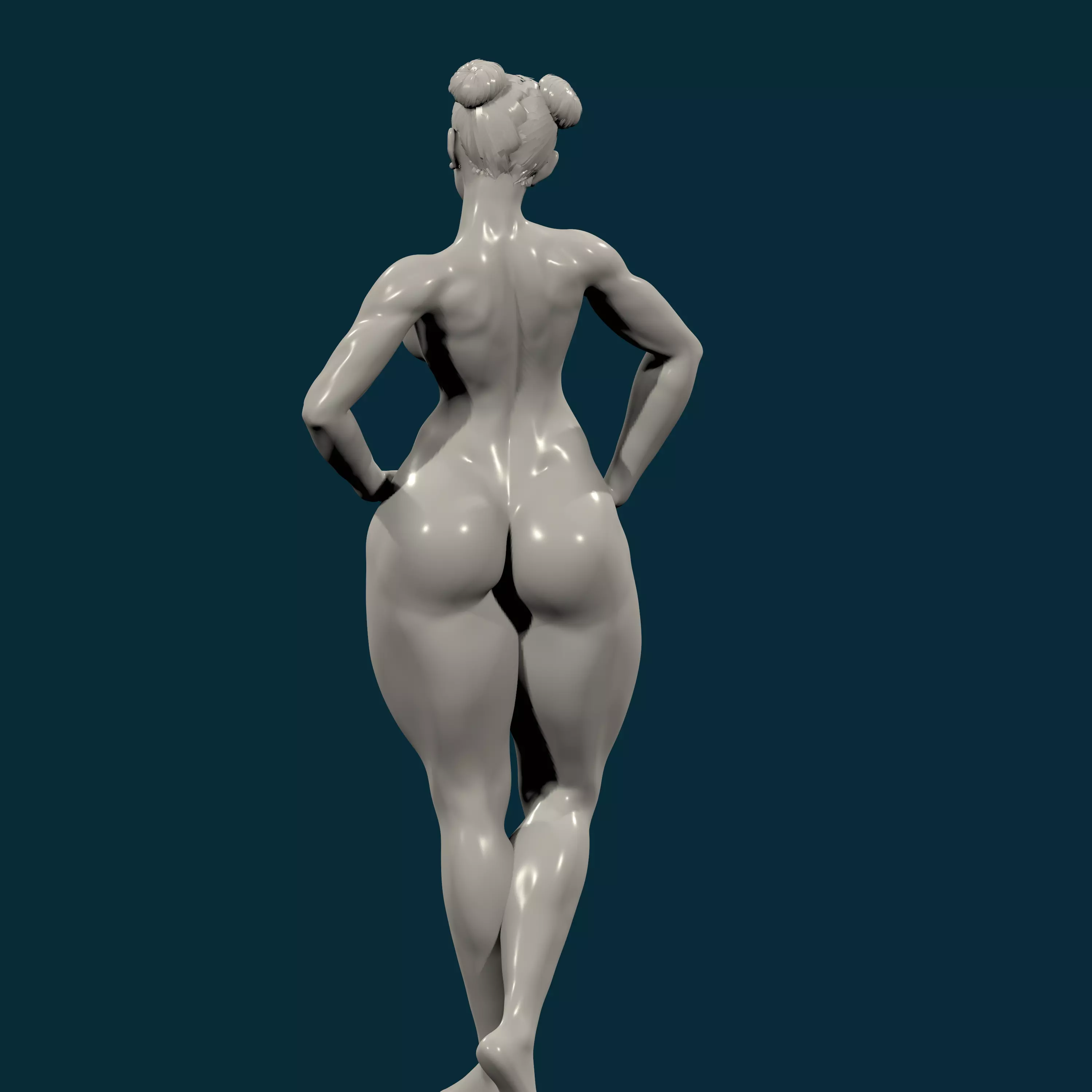 chunli nude nsfw  162 3D print model_3