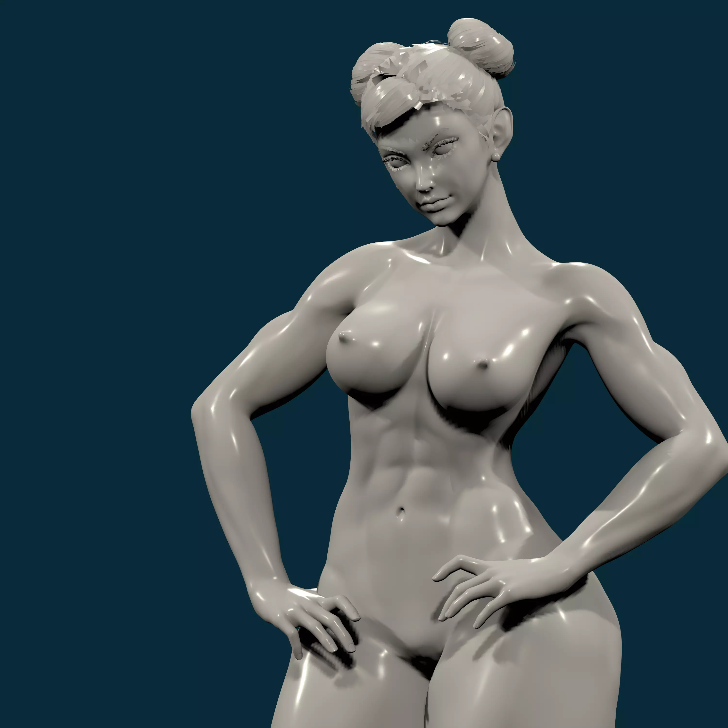 chunli nude nsfw  162 3D print model_9