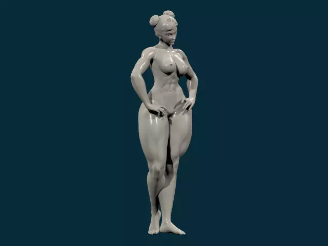 chunli nude nsfw  162 3D print model_17