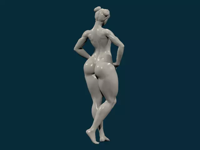 chunli nude nsfw  162 3D print model_26