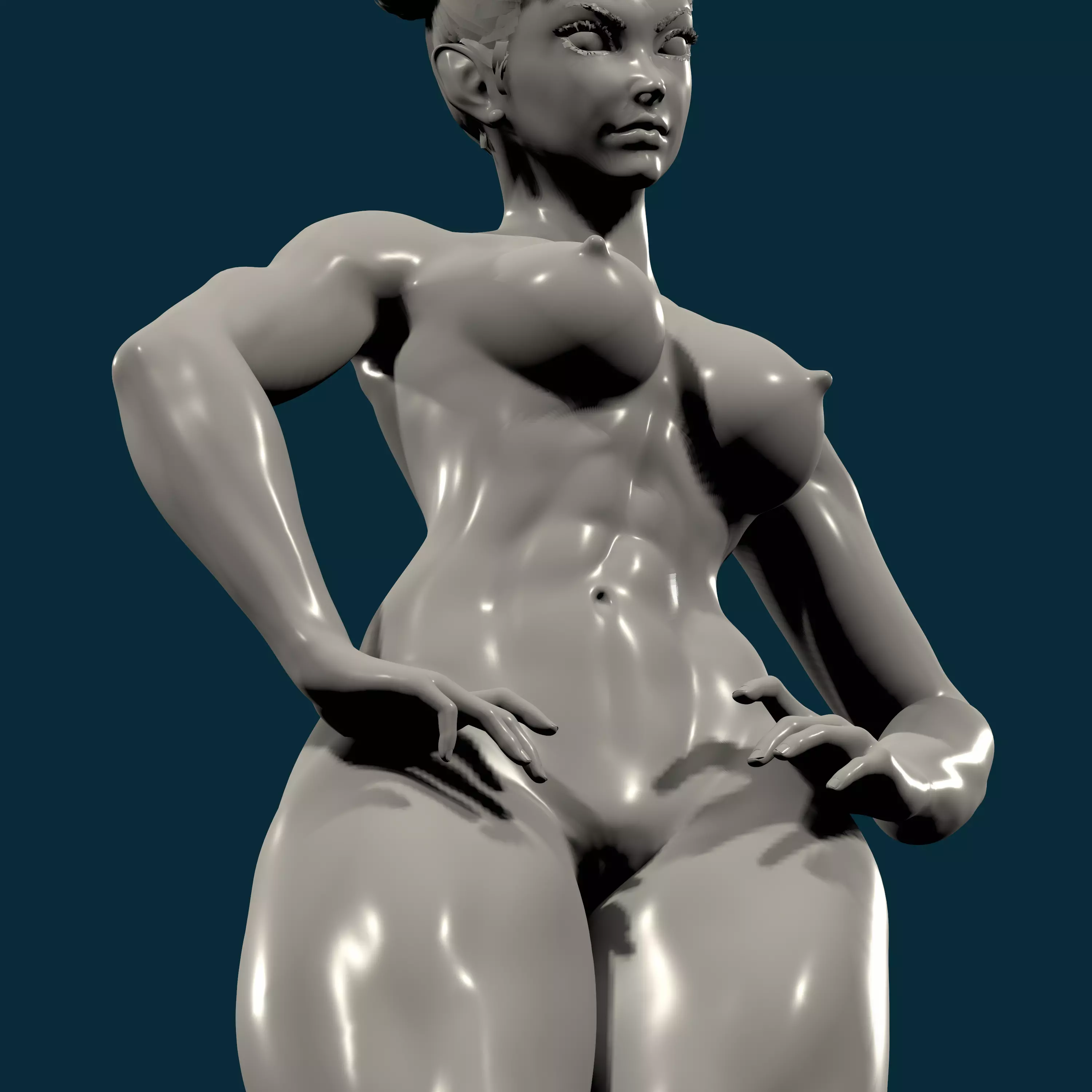 chunli nude nsfw  162 3D print model_12
