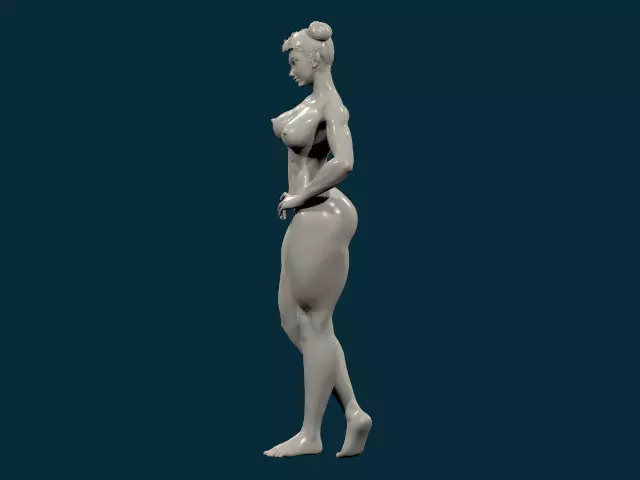 chunli nude nsfw  162 3D print model_37