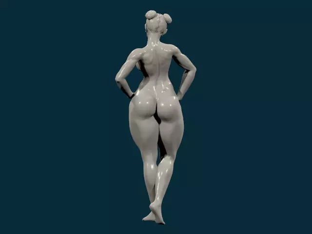 chunli nude nsfw  162 3D print model_30