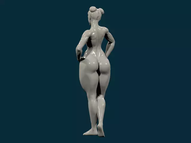 chunli nude nsfw  162 3D print model_32