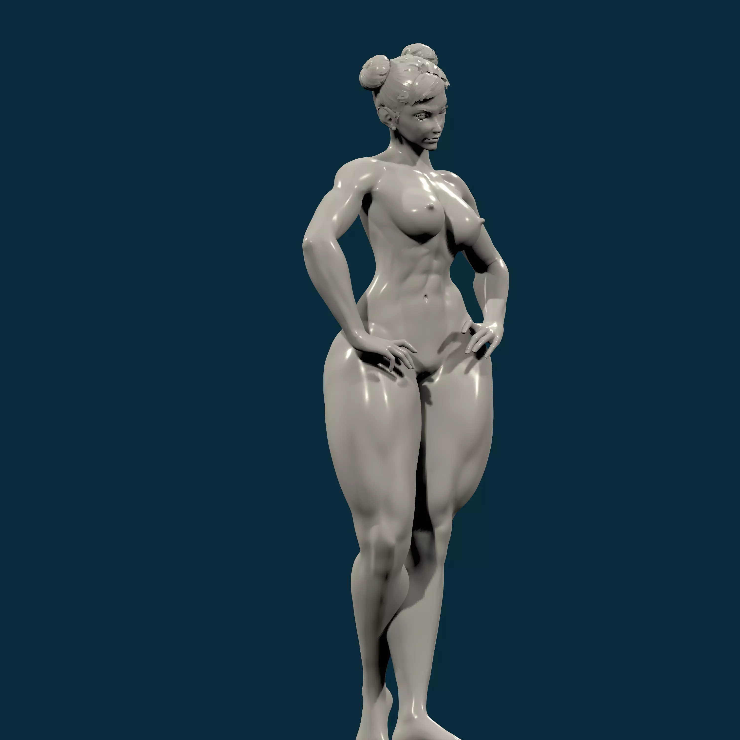 chunli nude nsfw  162 3D print model_7