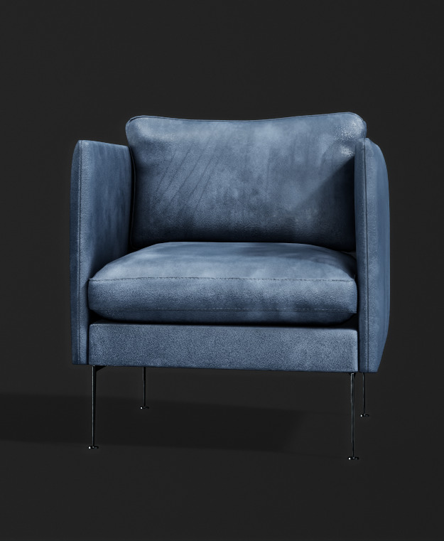 Sofa Chair Free 3D model_3