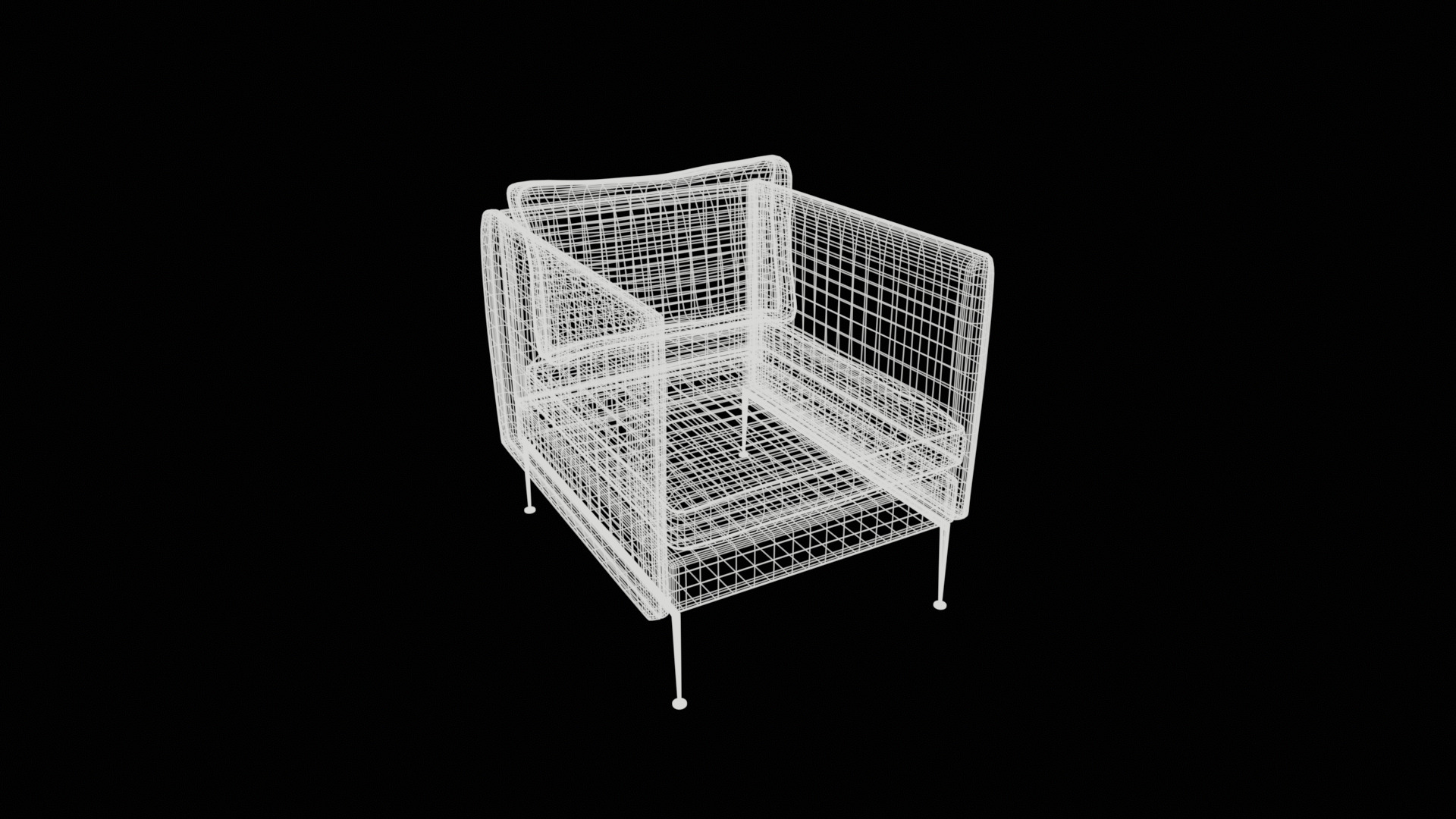 Sofa Chair Free 3D model_12