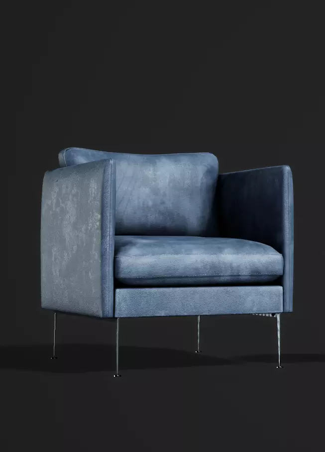 Sofa Chair Free 3D model_0
