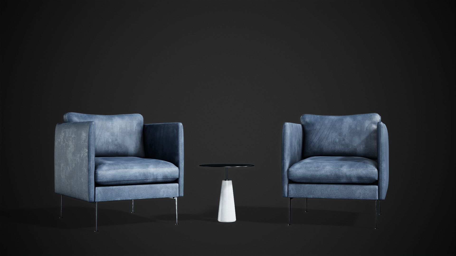 Sofa Chair Free 3D model_4