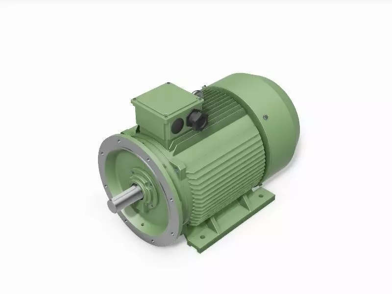 280S B35 Top 2 Pole IEC electric motor - 3D CAD model 3D model