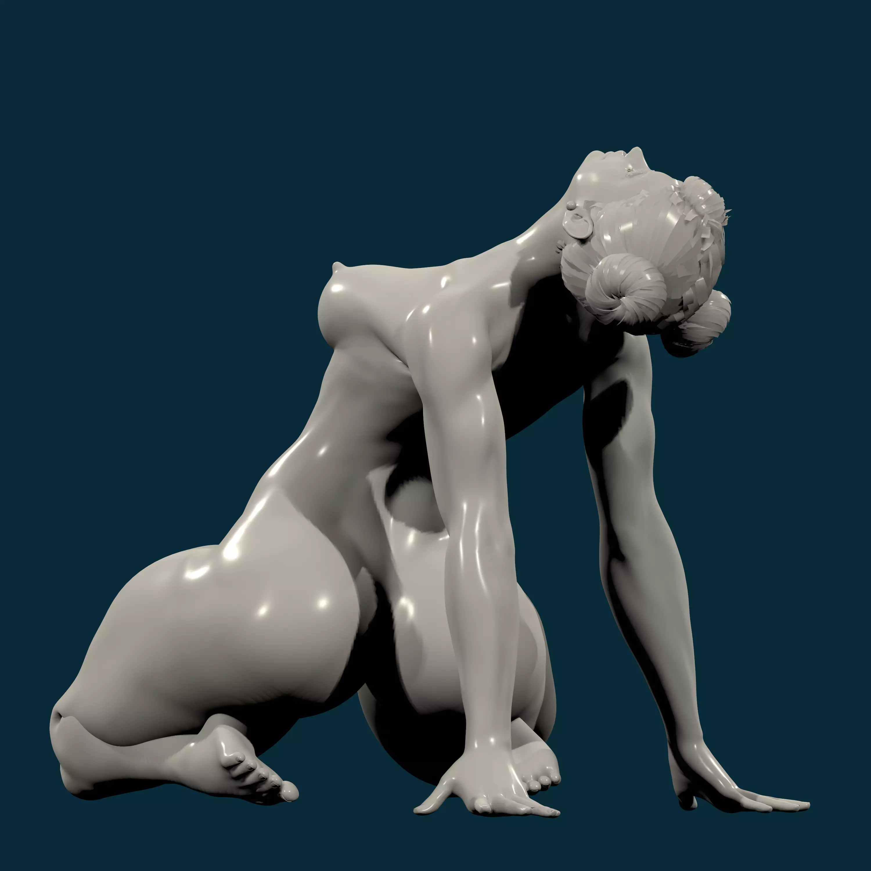 chunli nude nsfw  160 3D print model_22