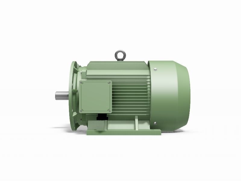 280S B35 Right 4-8 Pole IEC electric motor - 3D CAD model 3D model_2