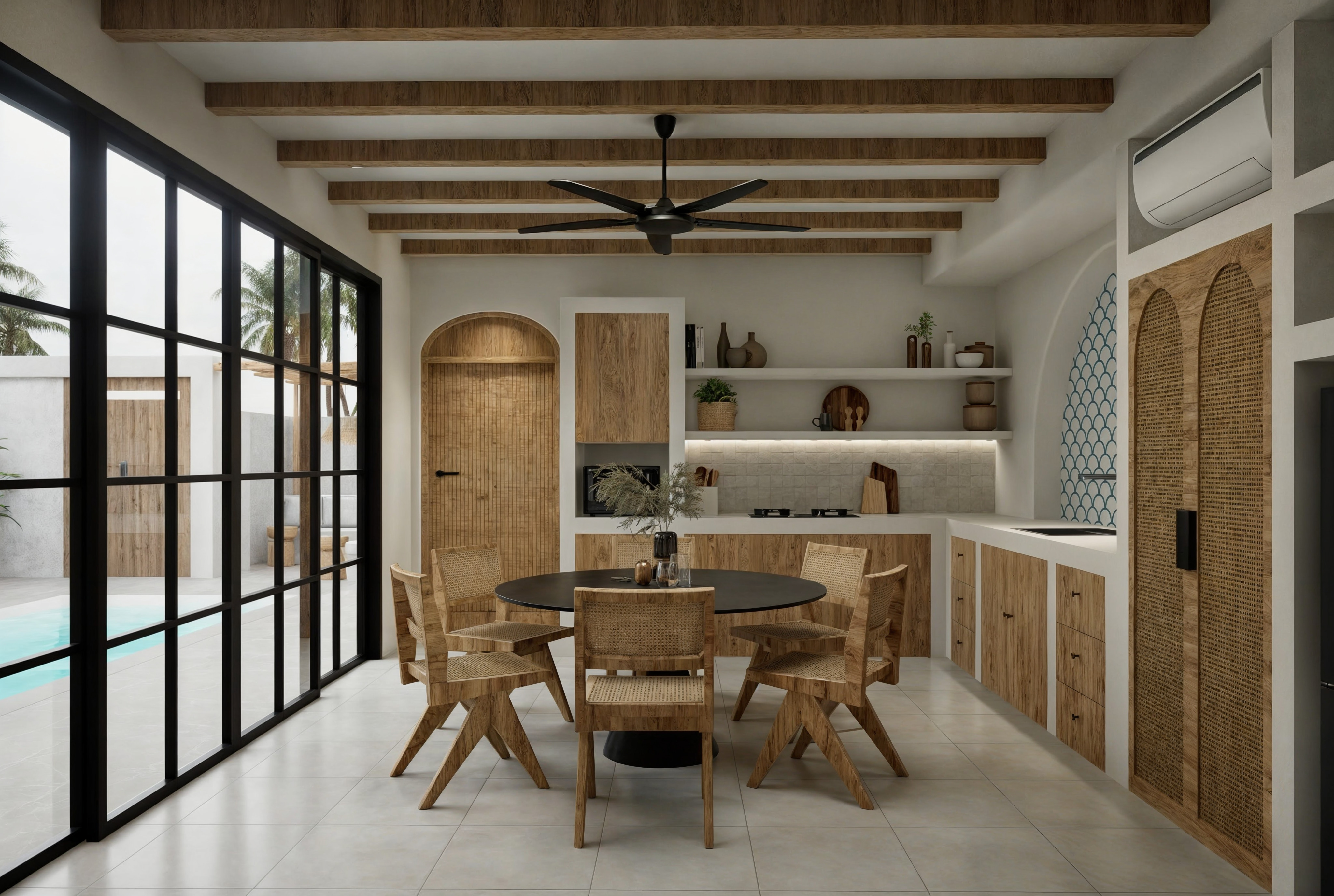 D5 RENDER SCENE VILLA ULUWATU BALI 3D model_2