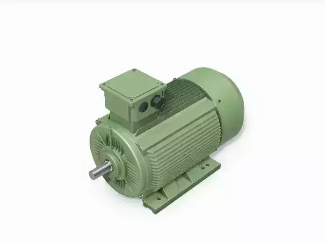 315L B3 Top 4-8 Pole IEC electric motor - 3D CAD model 3D model