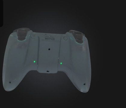 Original Futuristic Game Controller 3D print model_6