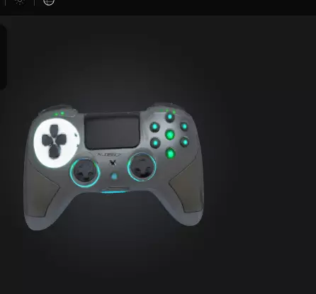 Original Futuristic Game Controller 3D print model_0