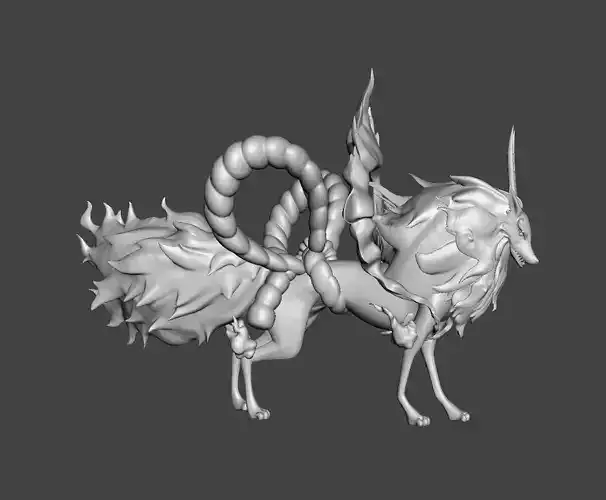 Yamato Wolf form 3D Model