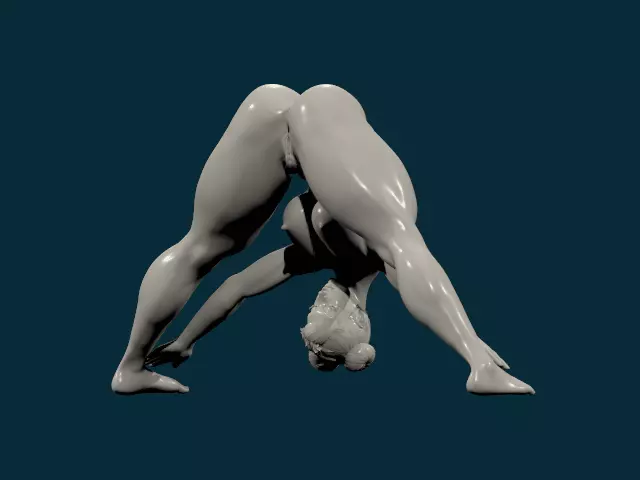 chunli nude nsfw  148 3D print model_3