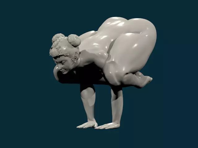 chunli nude nsfw 143 3D print model_33