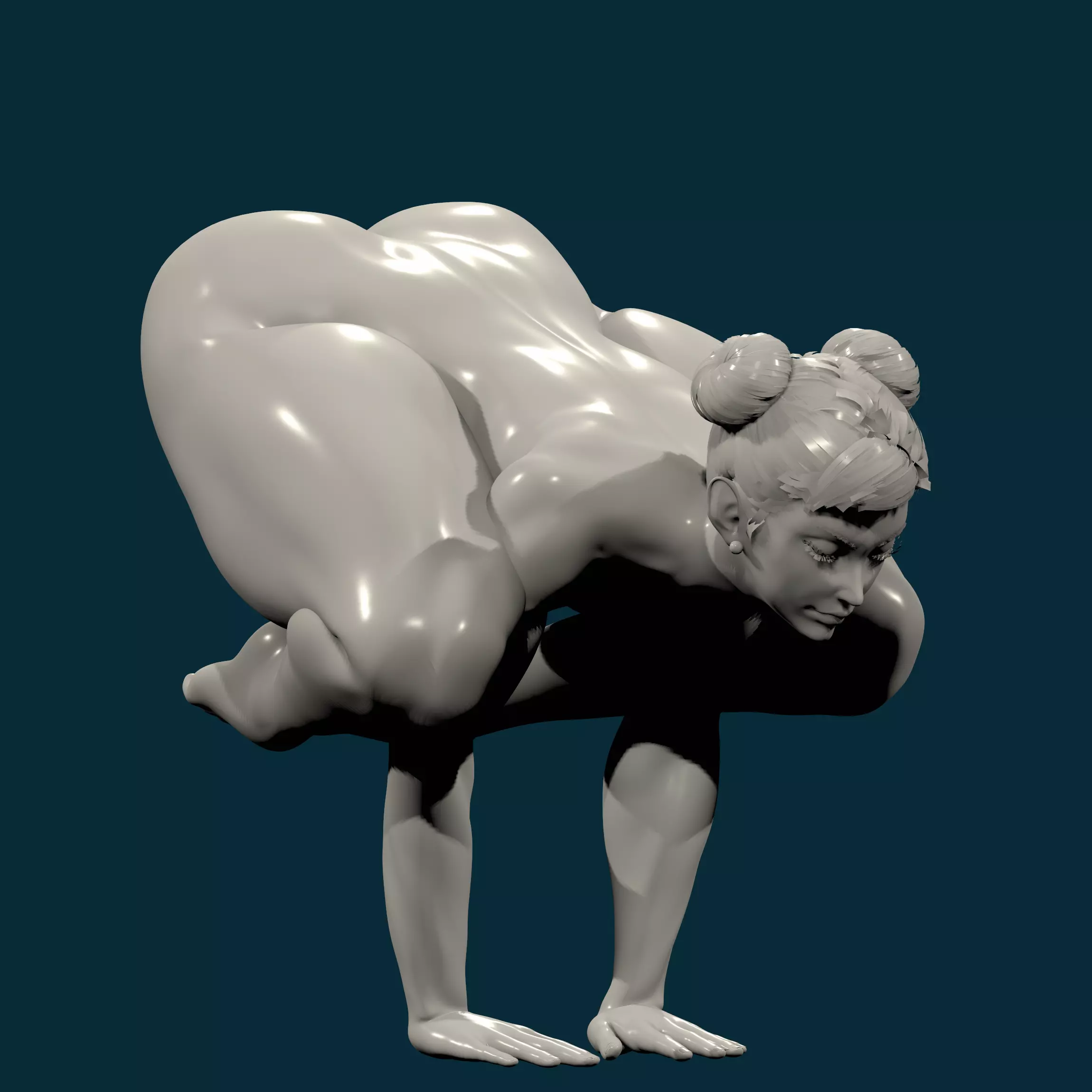 chunli nude nsfw 143 3D print model_13