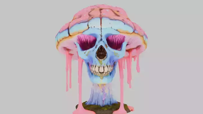 Mushroom Skull