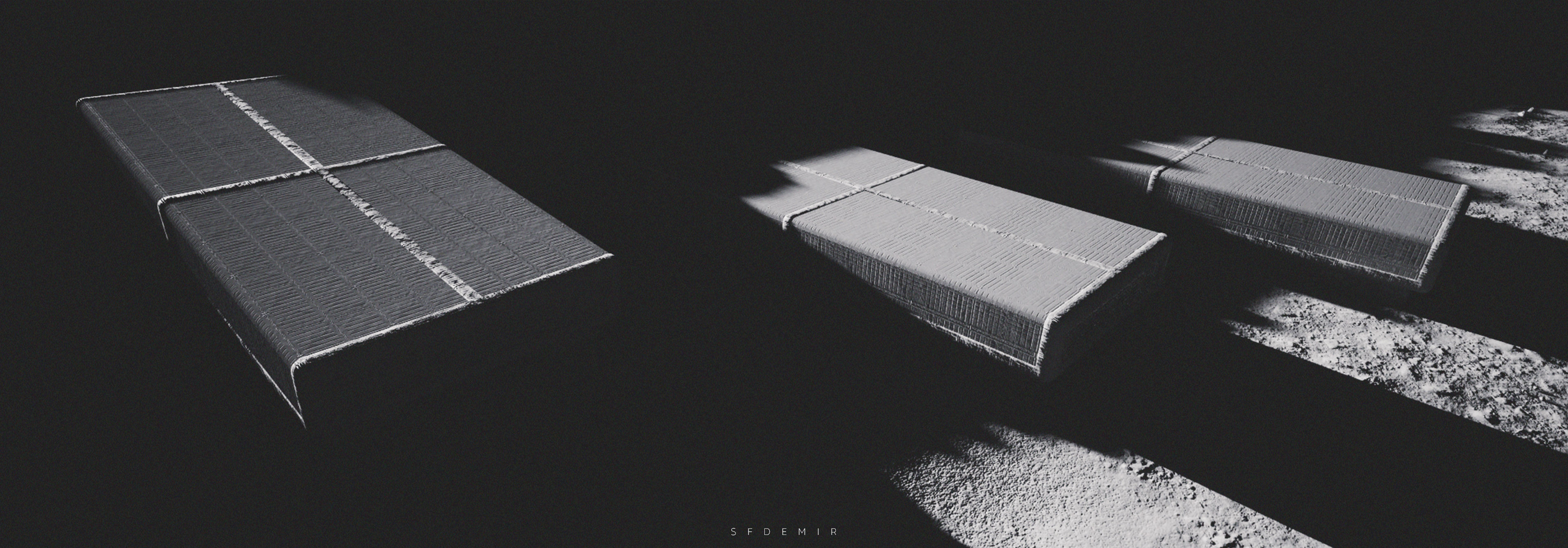 Space Explorer - Ground Ship Low-poly 3D model_20